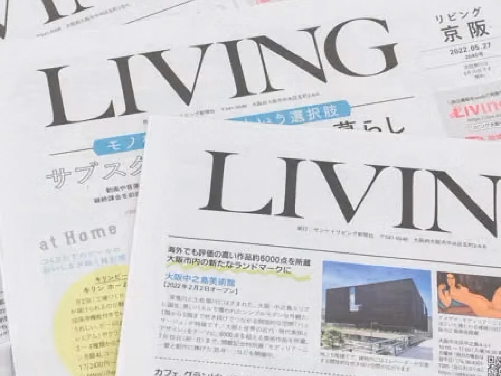 新聞折込広告の背景