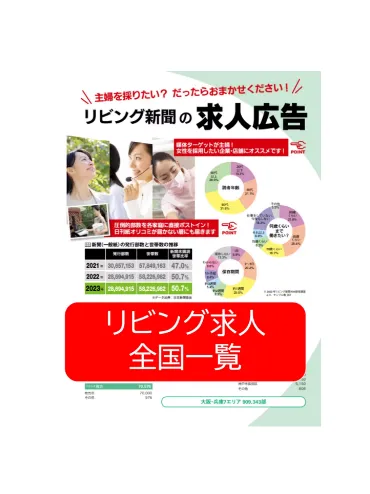リビング求人広告メニュー資料
